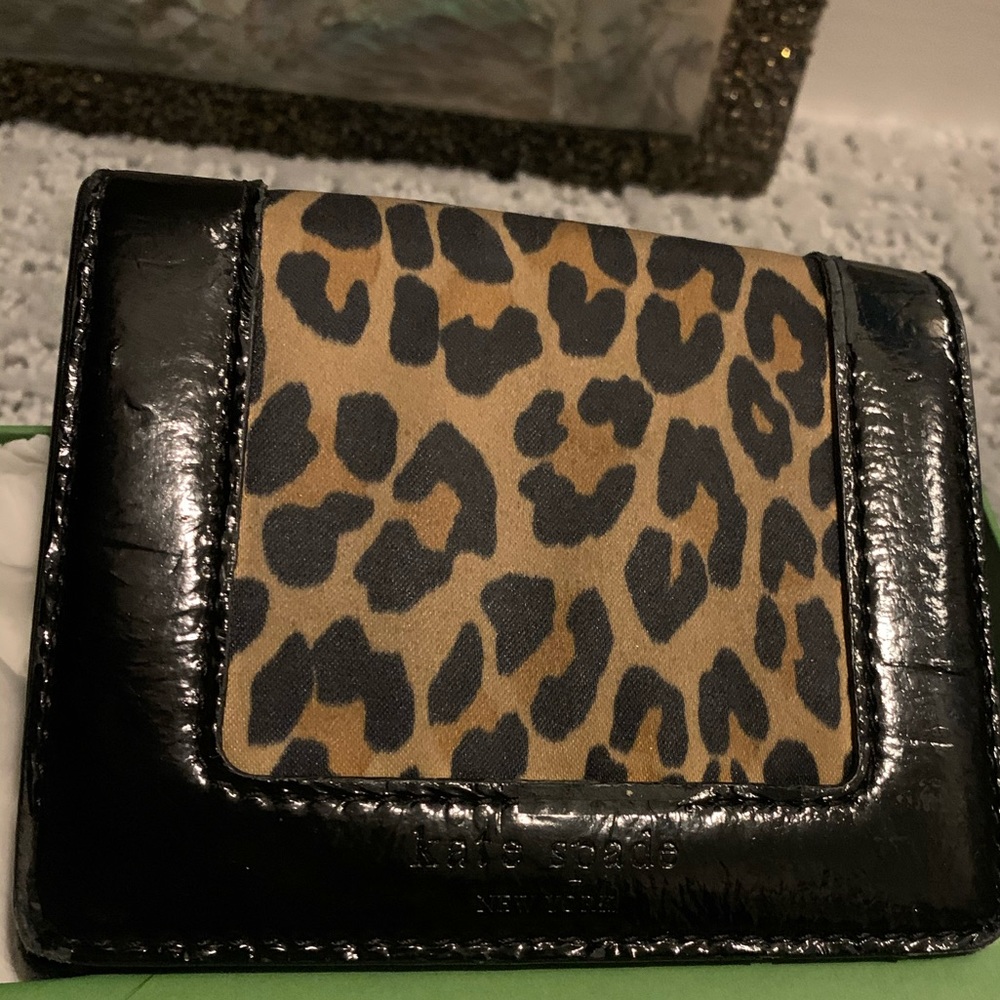 Kate Spade leopard wallet